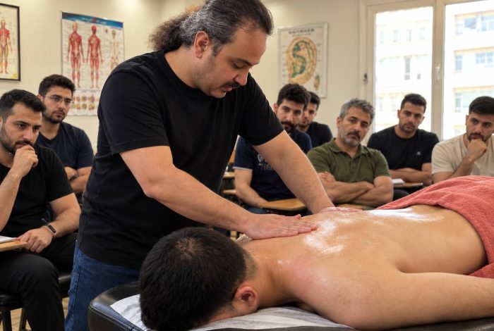 کلاس آموزش ماساژ سوئدی